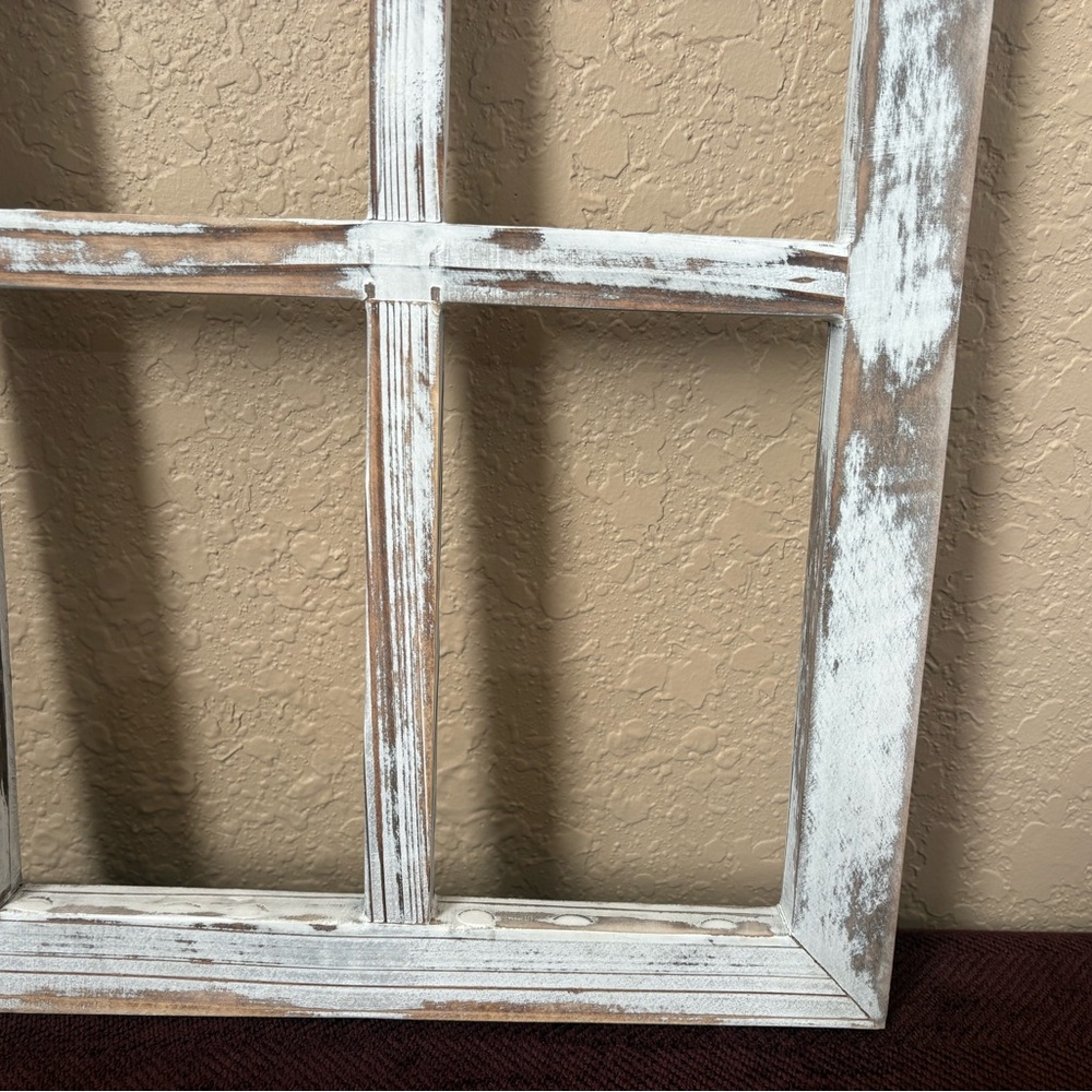 Rustic Wooden Window Frame - Picture 8 of 15